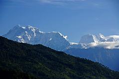 
Gauri Shankar and Menlungtse from Dolakha at the beginning of the Rolwaling trek
